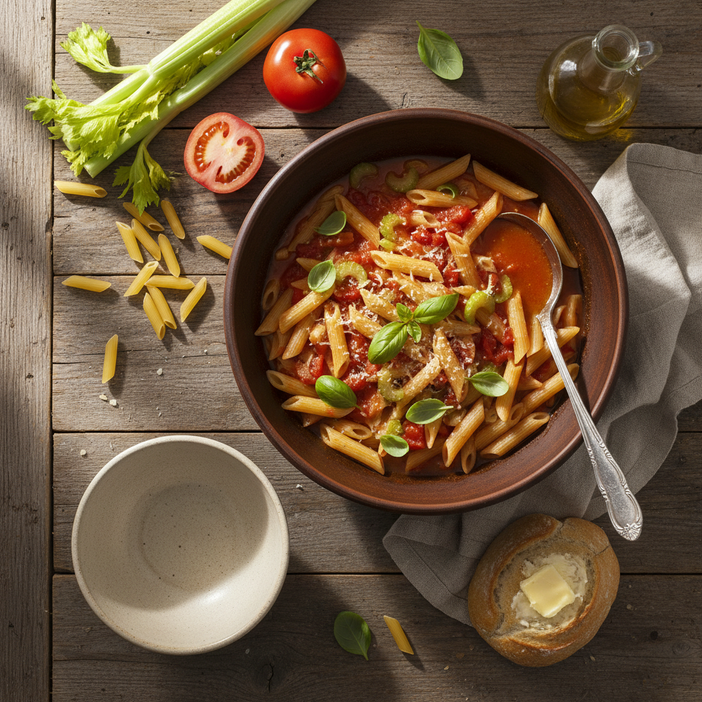 Soupe de Céleri et Penne