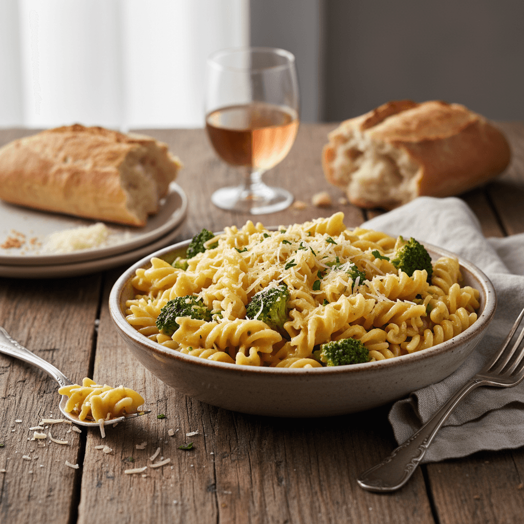 Pasta with Gruyère and Broccoli