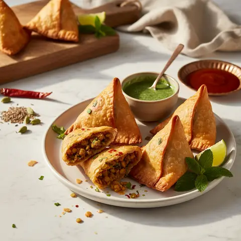 Samosas aux Lentilles