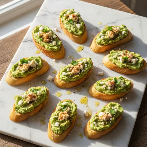 Toast avocat & feta au piment doux